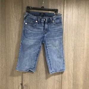 True Religion Blue Jean Shorts